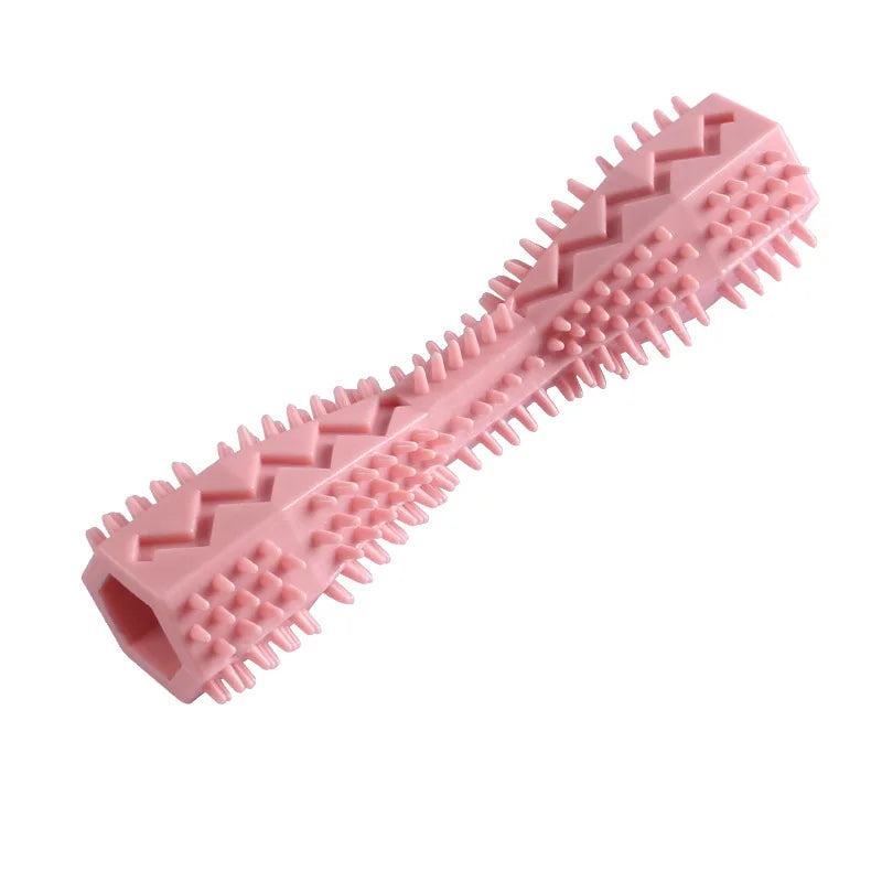 Durable Rubber Dog Toothbrush Chew Stick
