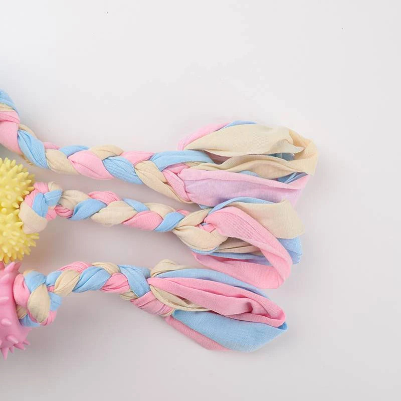 TPR Knot Chew Toy for Small Dogs