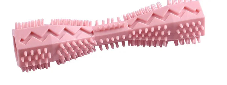 Durable Rubber Dog Toothbrush Chew Stick