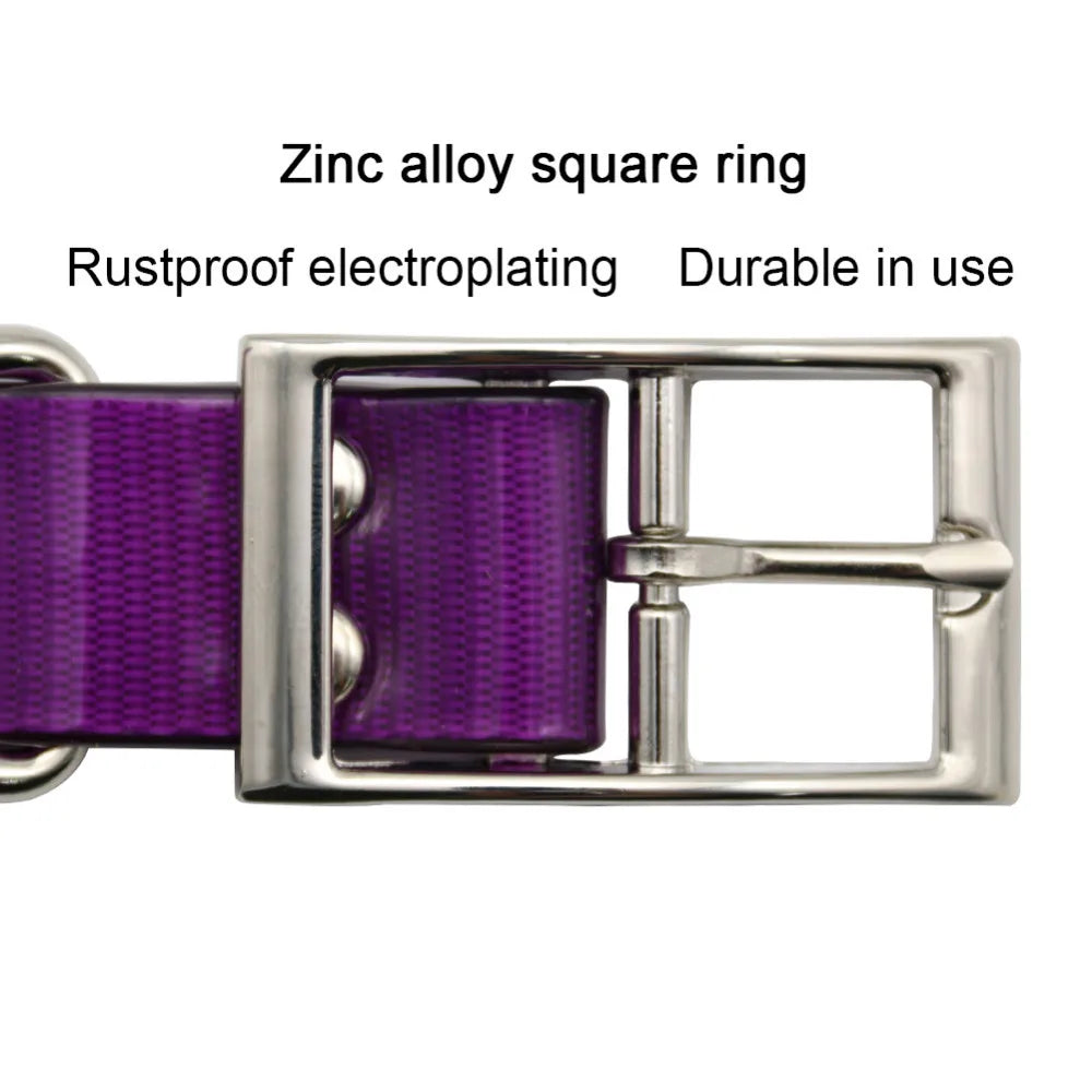 Waterproof TPU+Nylon Dog Collar