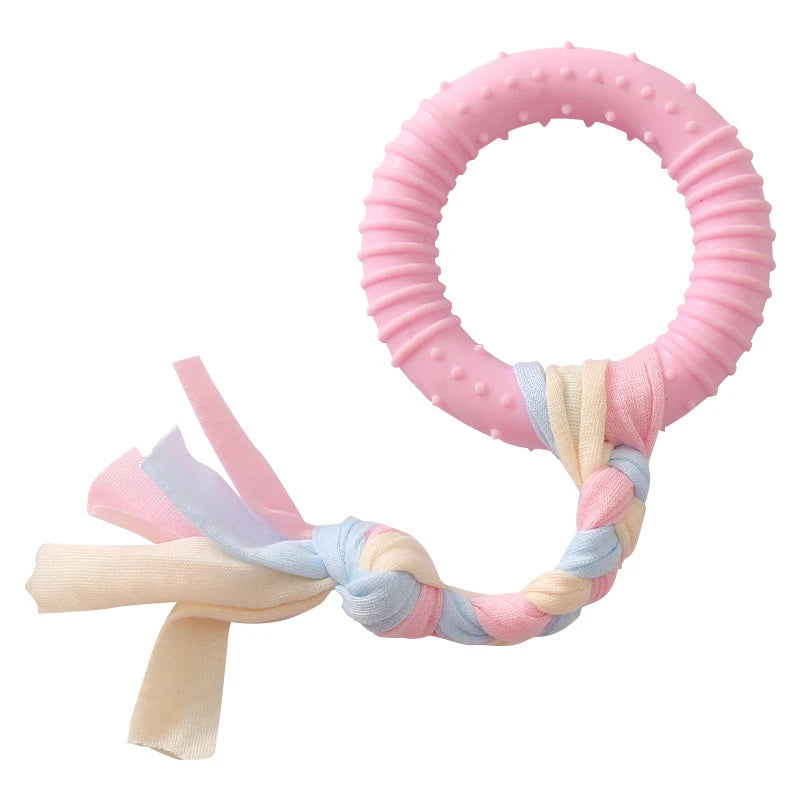 TPR Knot Chew Toy for Small Dogs