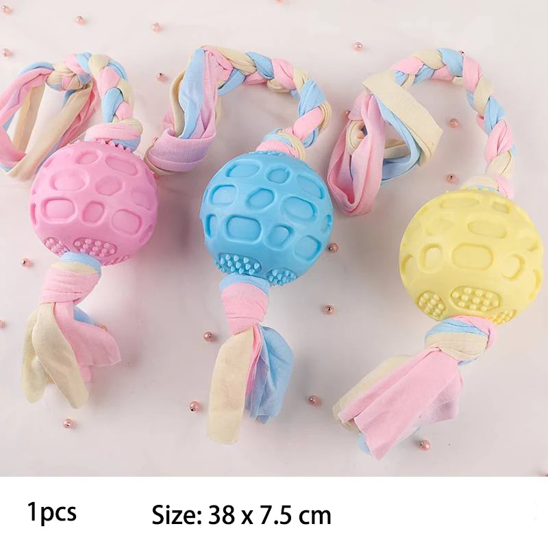 TPR Knot Chew Toy for Small Dogs