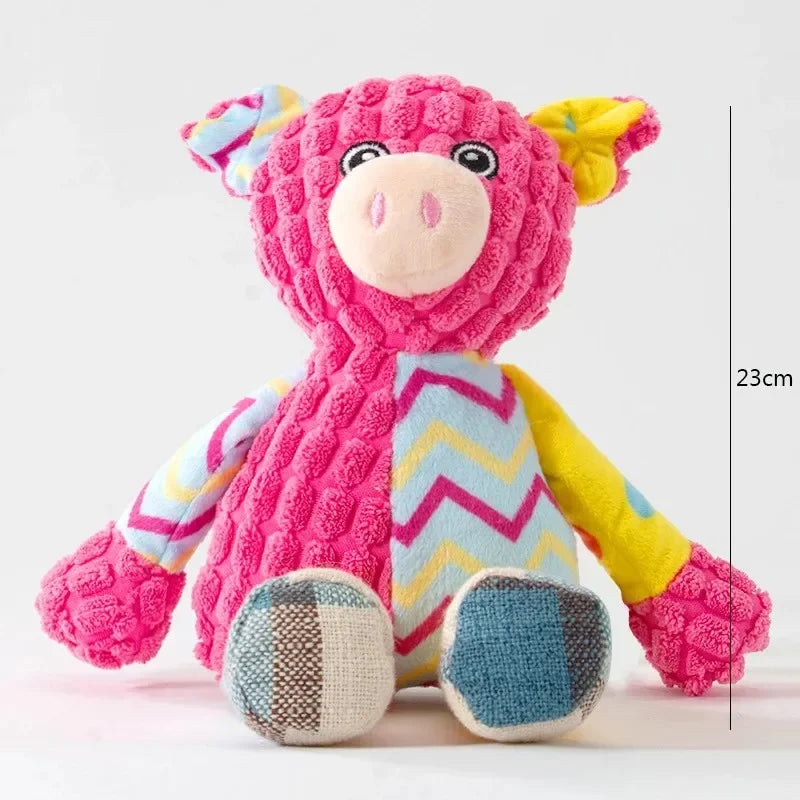 Bite-Resistant Plush Squeaky Pet Toy
