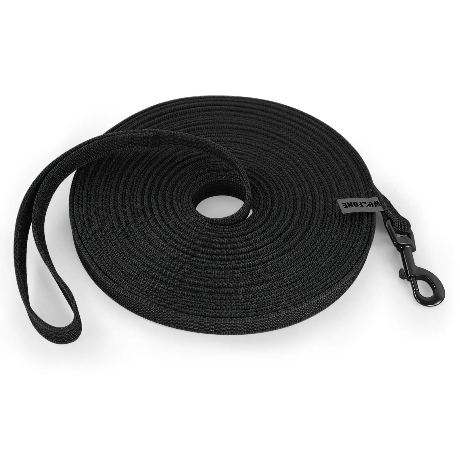 Dual-Color Latex Silk Dog Leash – Multiple Lengths