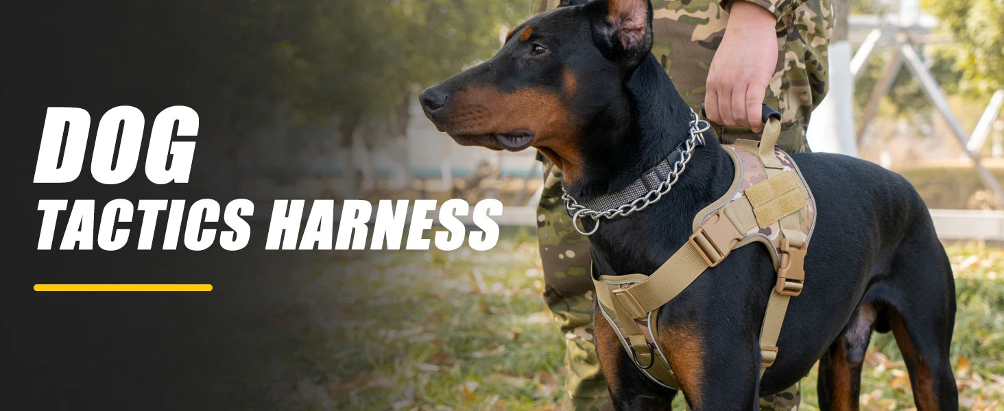 Tactical Explosion-Proof Dog Harness