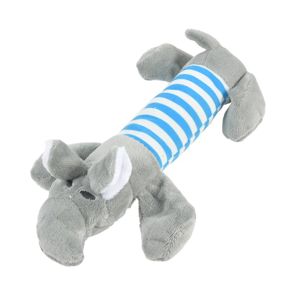Plush Dinosaur Chew Toy for Cats & Dogs