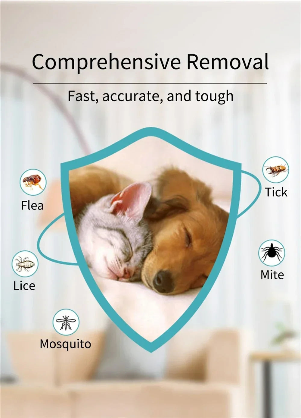 120ML Pet Flea & Tick Repellent Drops