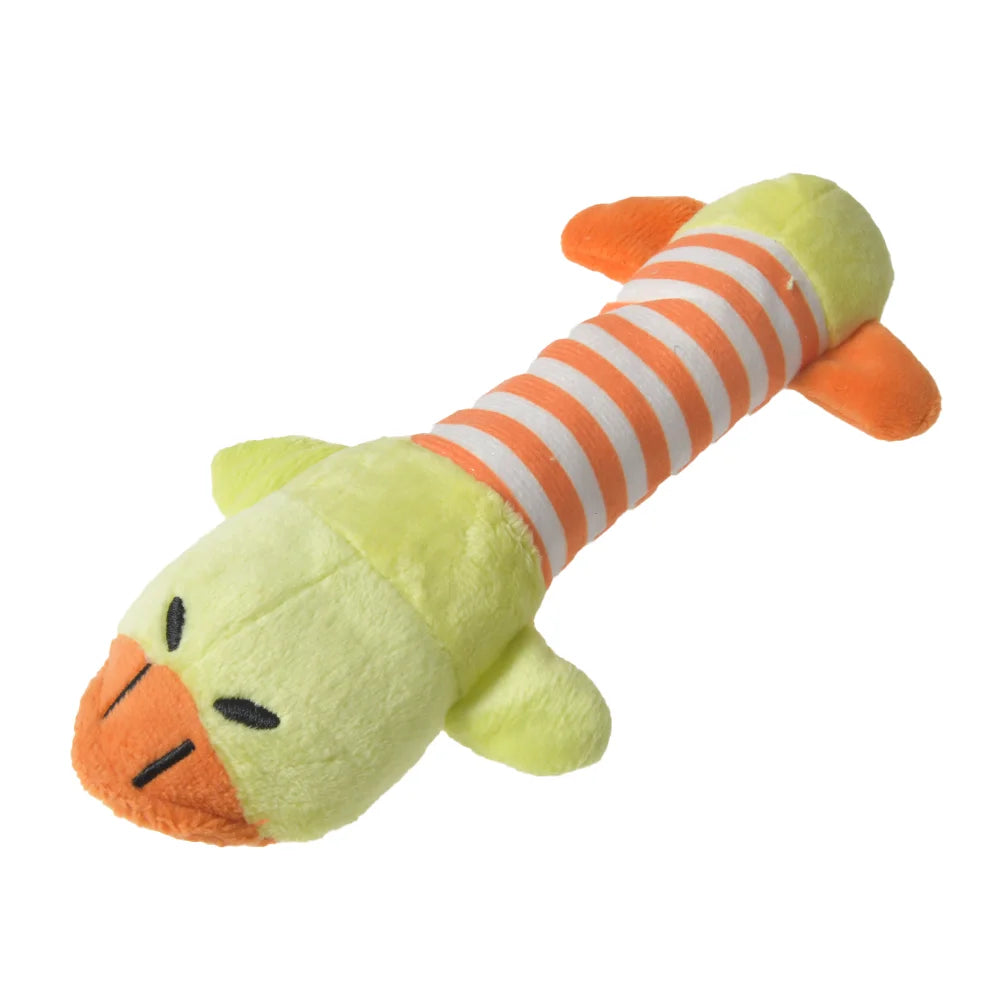Plush Dinosaur Chew Toy for Cats & Dogs