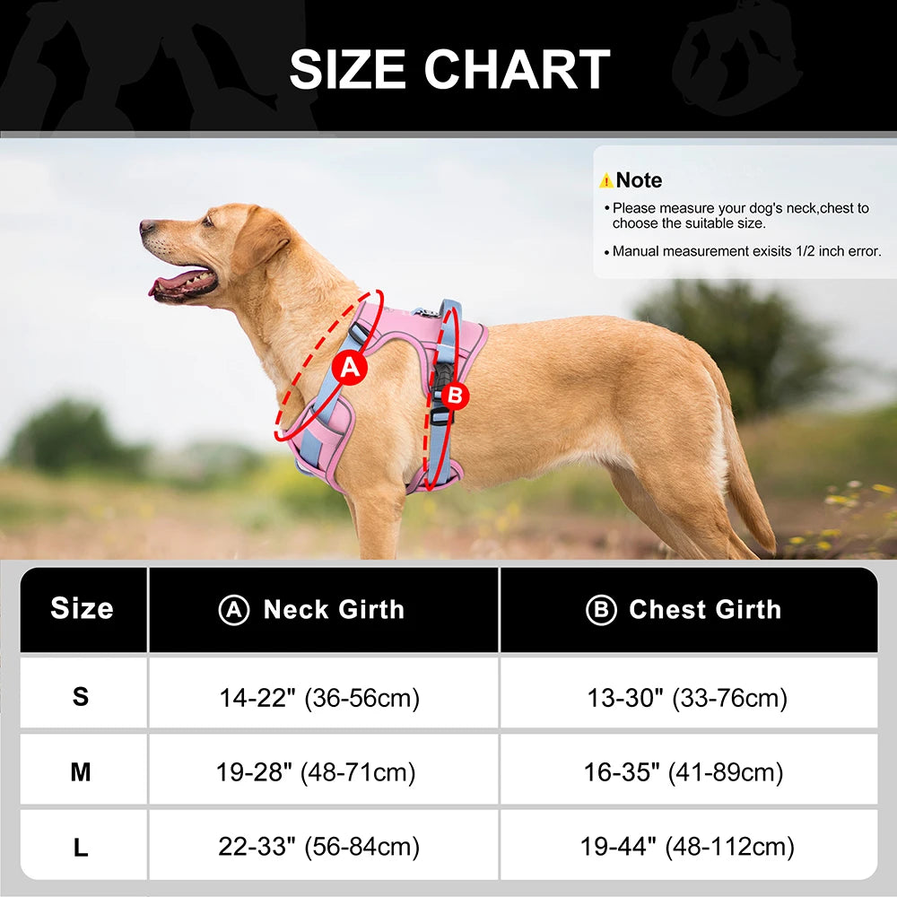 Mesh Breathable Reflective Dog Harness