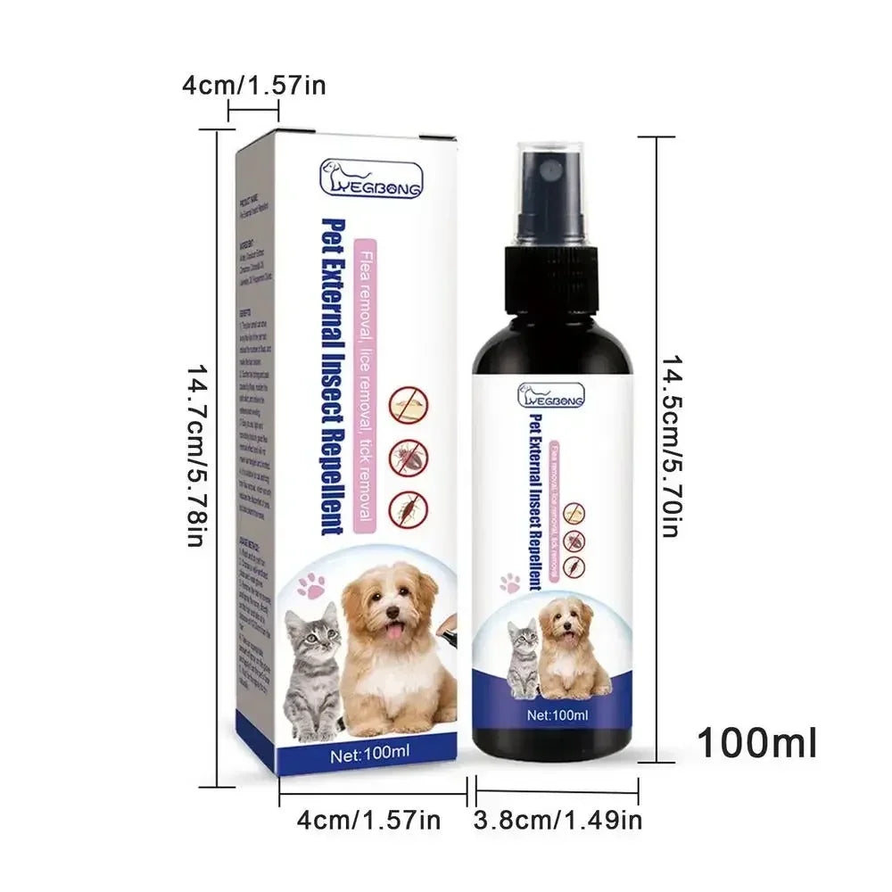 Pet Flea & Tick Removing Spray