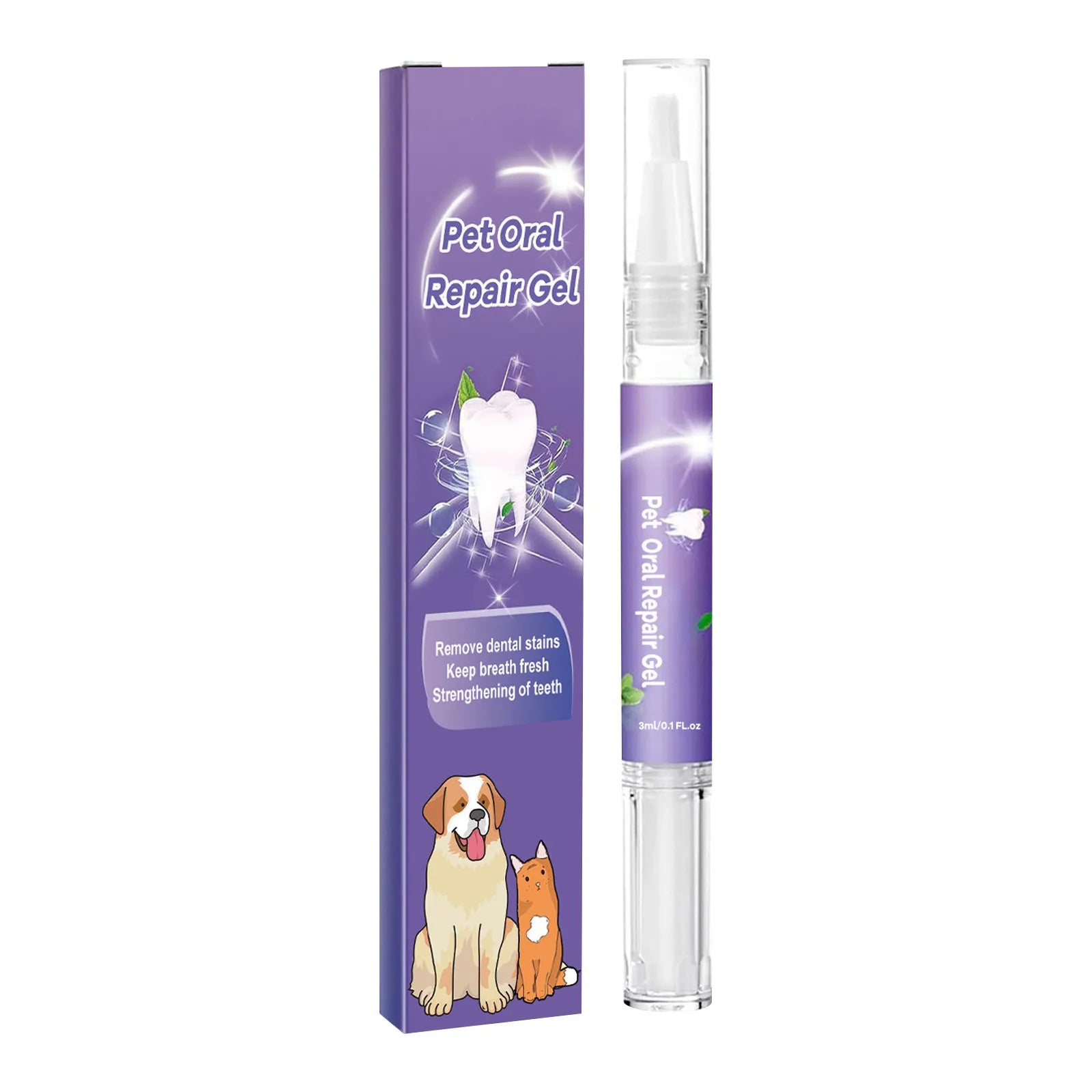 3ml Pet Oral Gel for Teeth & Breath