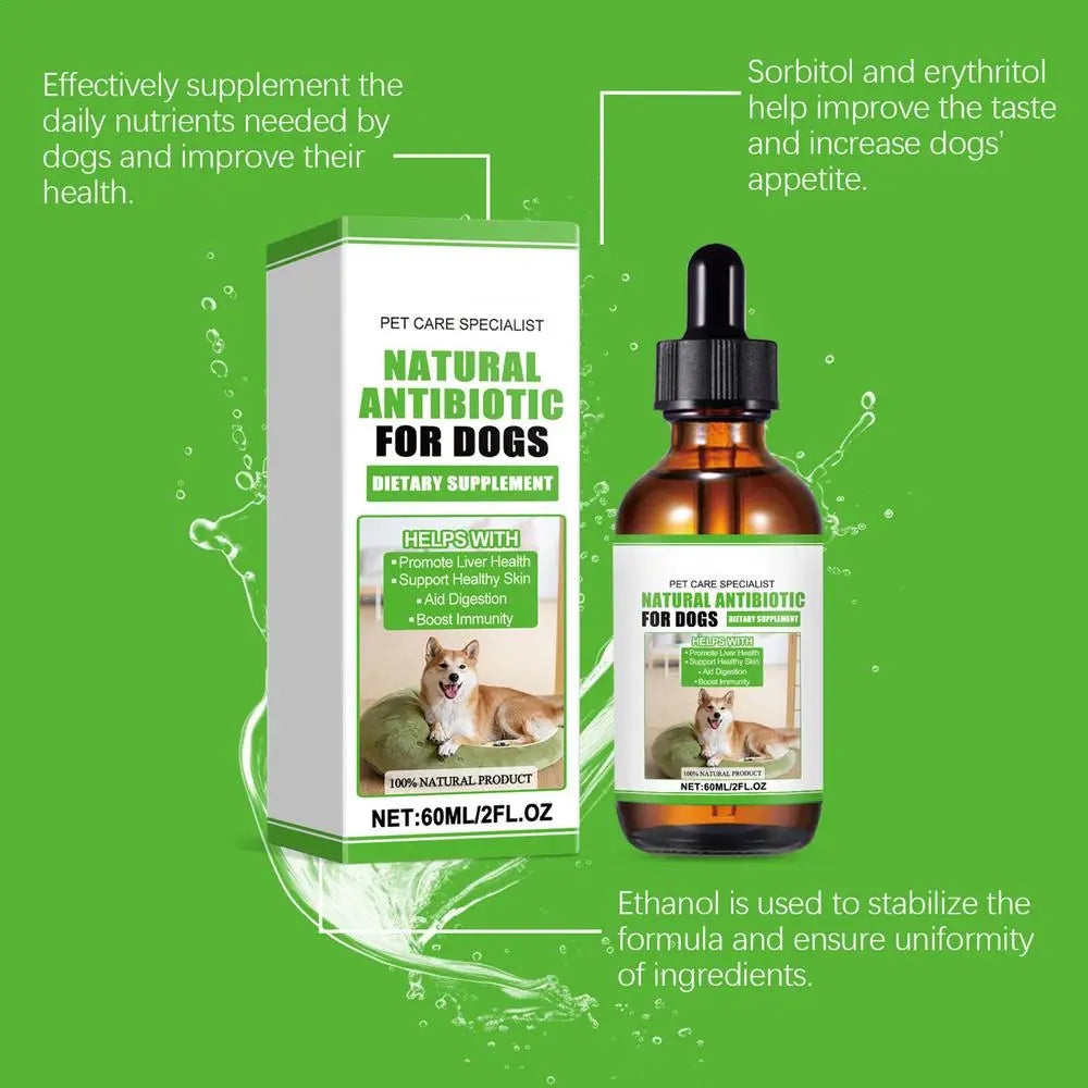 60ml Dog Skin, Coat & Joint Supplement
