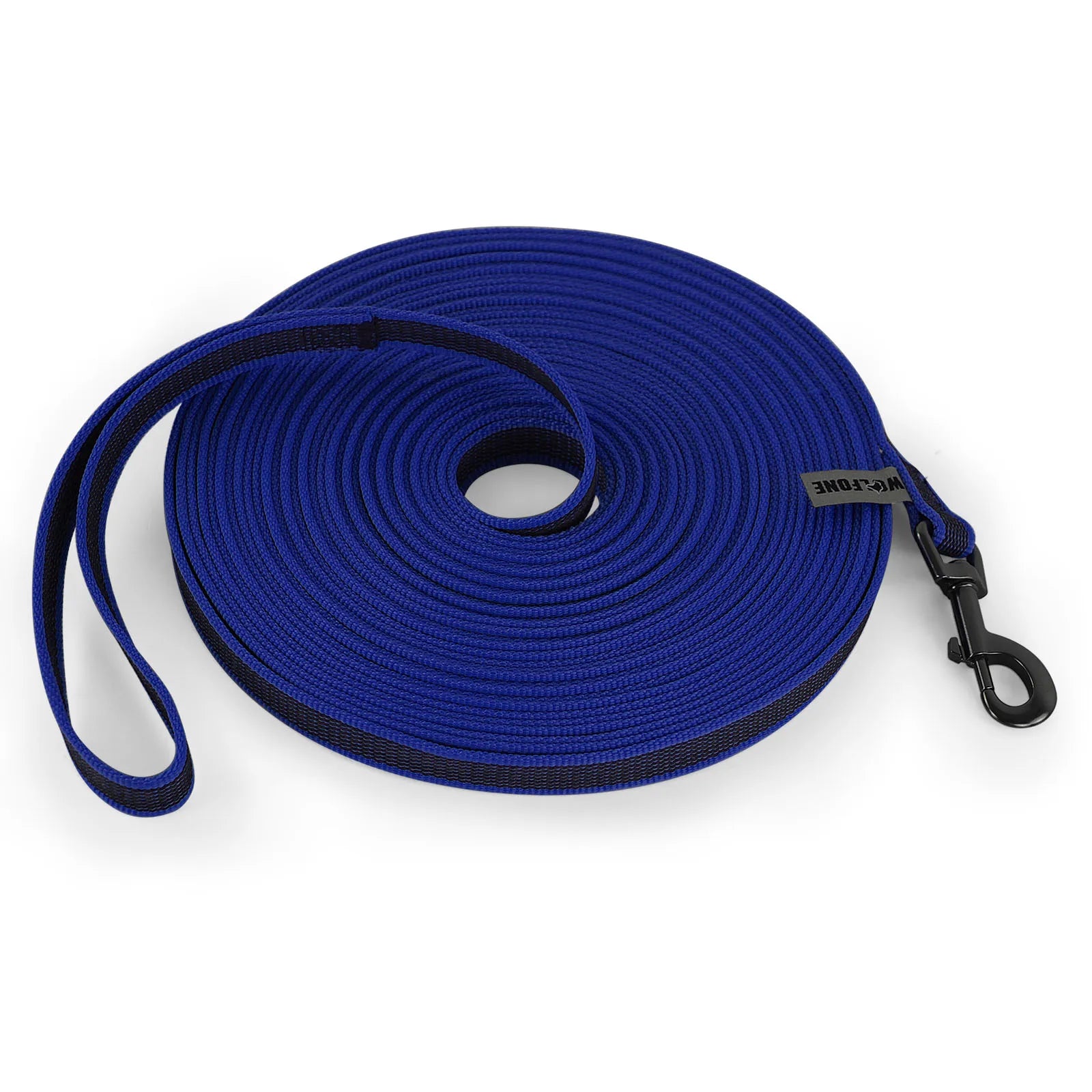Dual-Color Latex Silk Dog Leash – Multiple Lengths