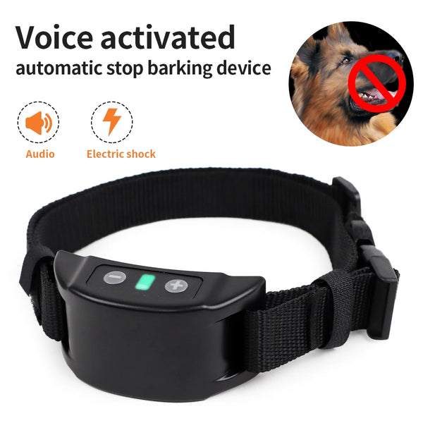 USB Rechargeable Anti-Bark Dog Training Collar