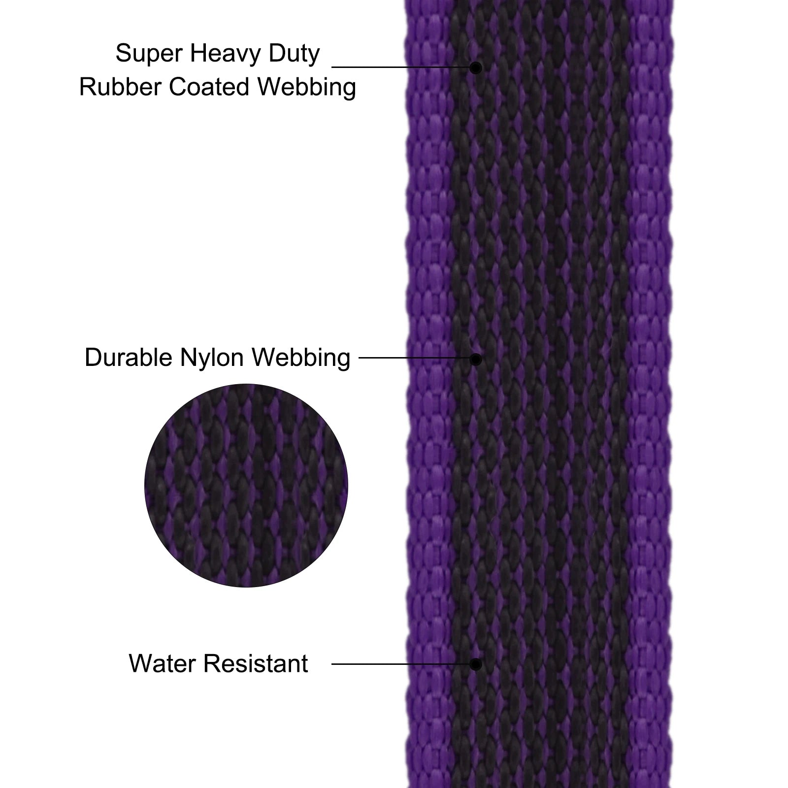 Dual-Color Latex Silk Dog Leash – Multiple Lengths