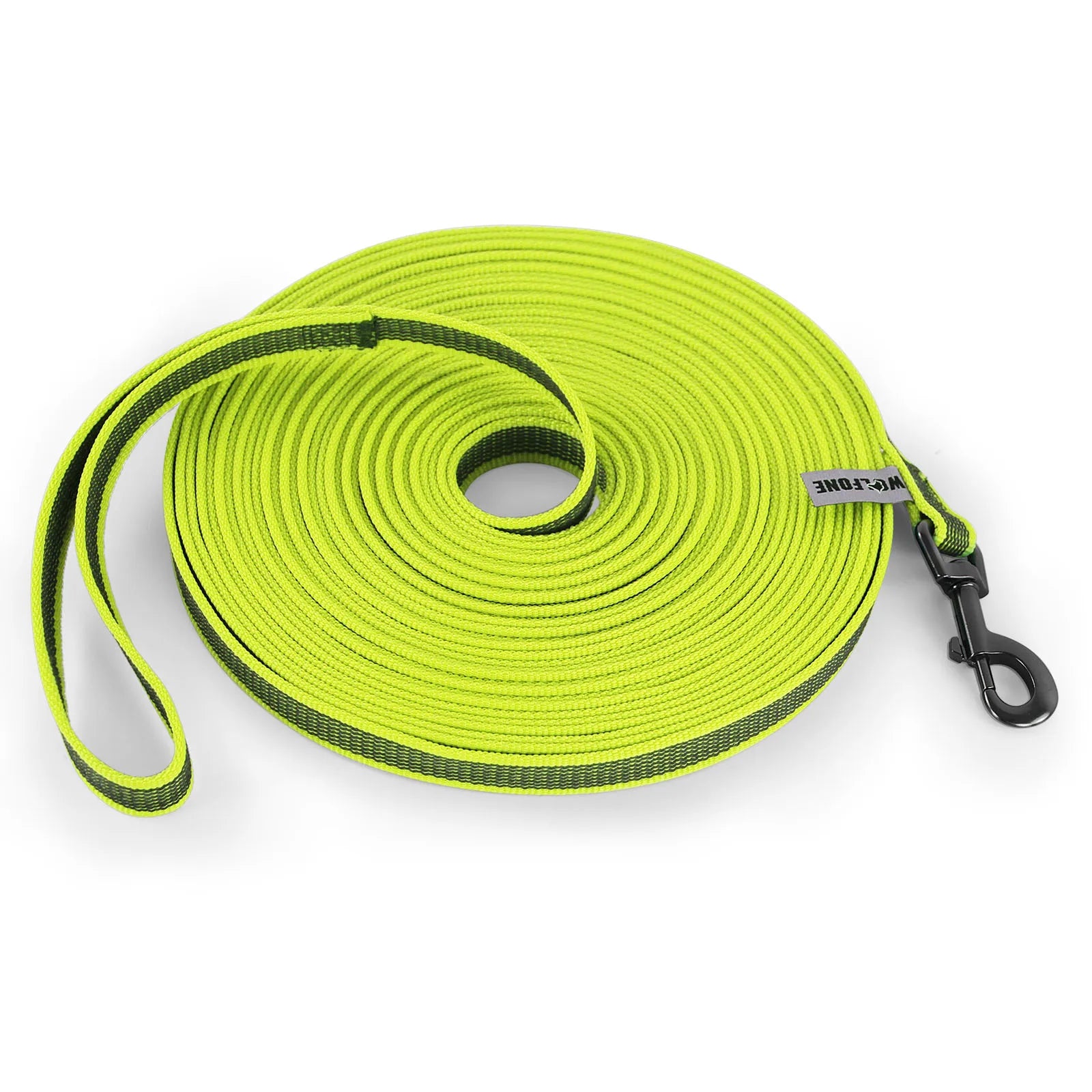 Dual-Color Latex Silk Dog Leash – Multiple Lengths