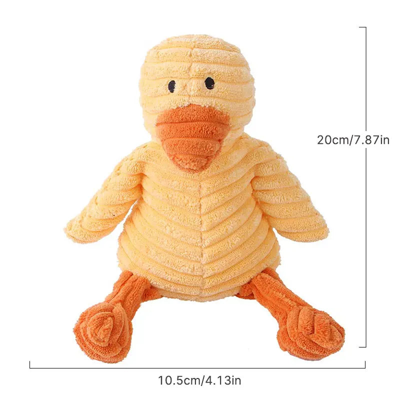 Plush Donkey Squeaky Dog Chew Toy