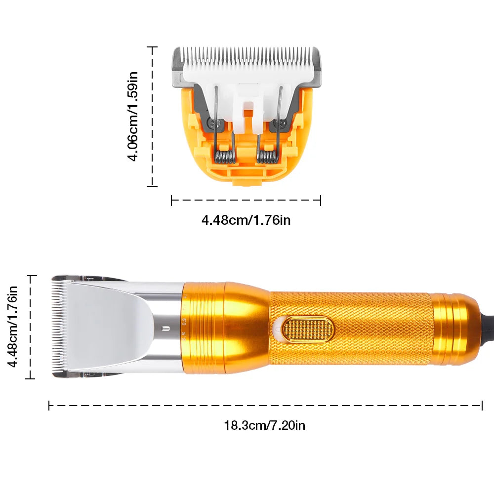 380W Cordless Cashmere Goat & Pet Hair Trimmer