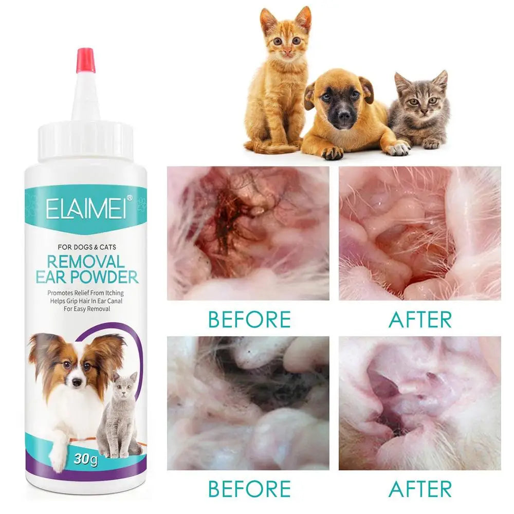 Dog Ear Powder 30g – Safe Ear Cleaner