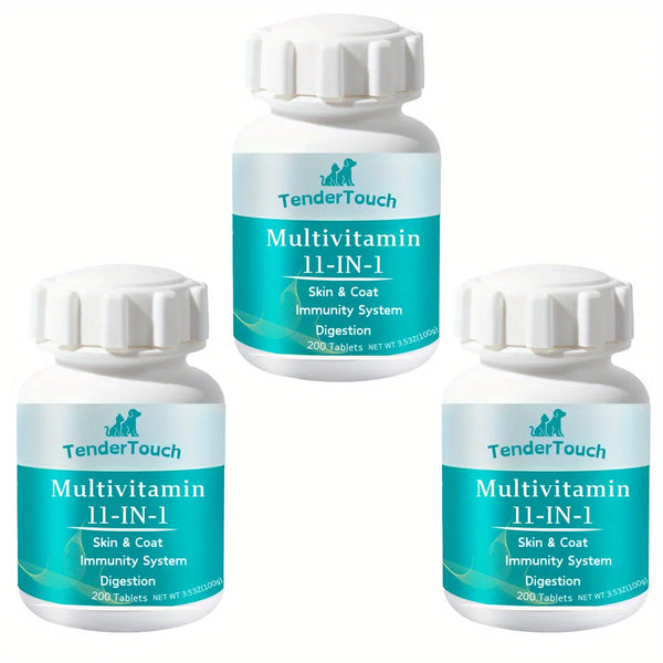TenderTouch Multivitamin Tablets for Dogs & Cats (600 pcs)