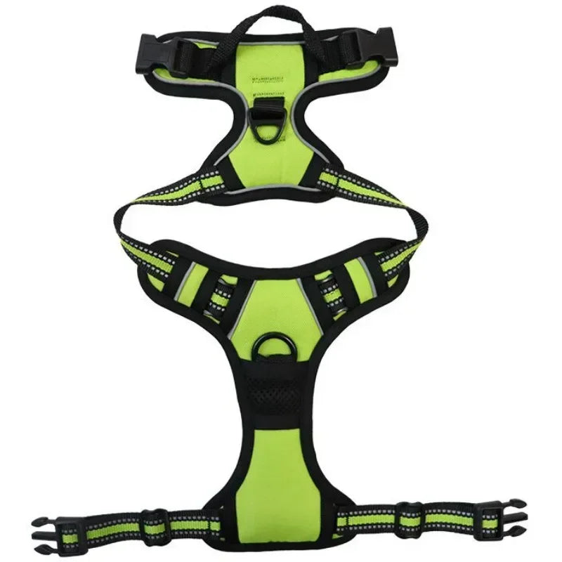 Reflective Adjustable Breathable Dog Vest Harness