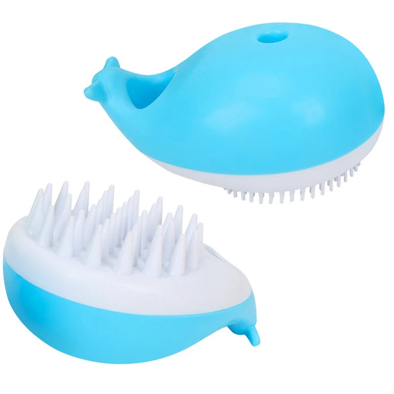 Soft Silicone Pet Bathing & Massage Brush