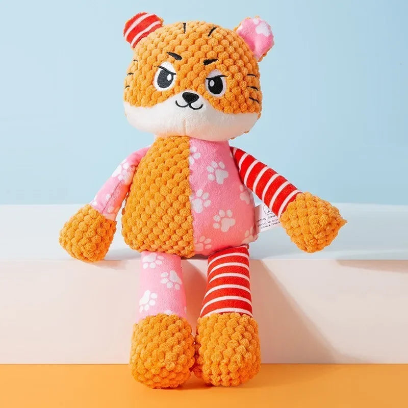 Bite-Resistant Plush Squeaky Pet Toy