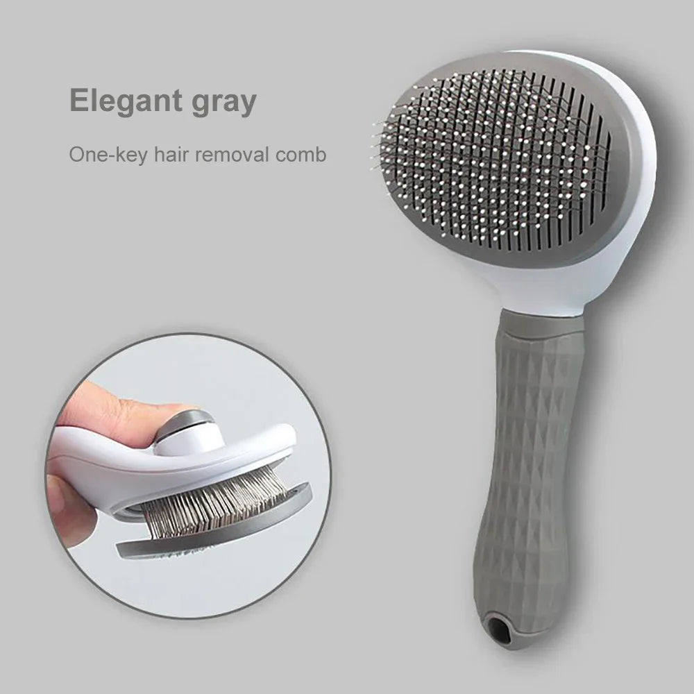 Dog & Cat Hair Remover Grooming Brush