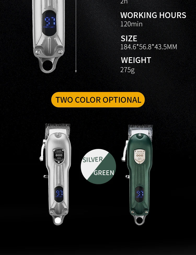 Professional Rechargeable Dog & Cat Hair Clipper
