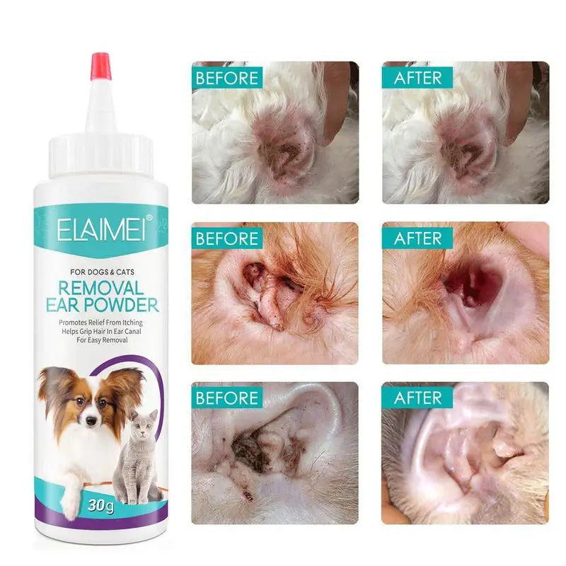 Dog Ear Powder 30g – Safe Ear Cleaner