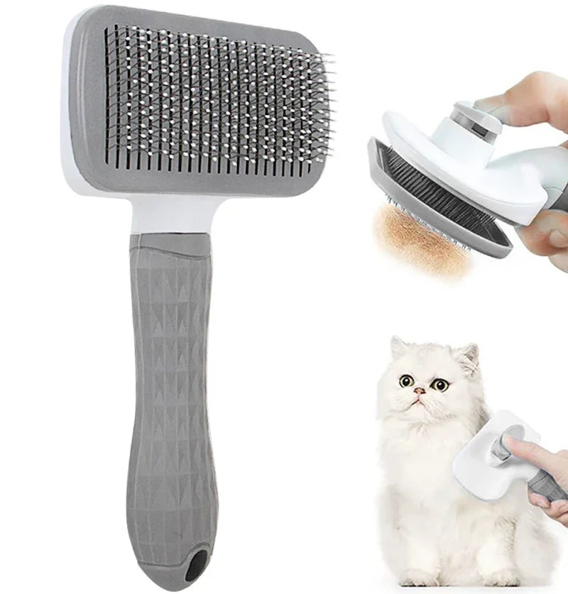 Dog & Cat Hair Remover Grooming Brush