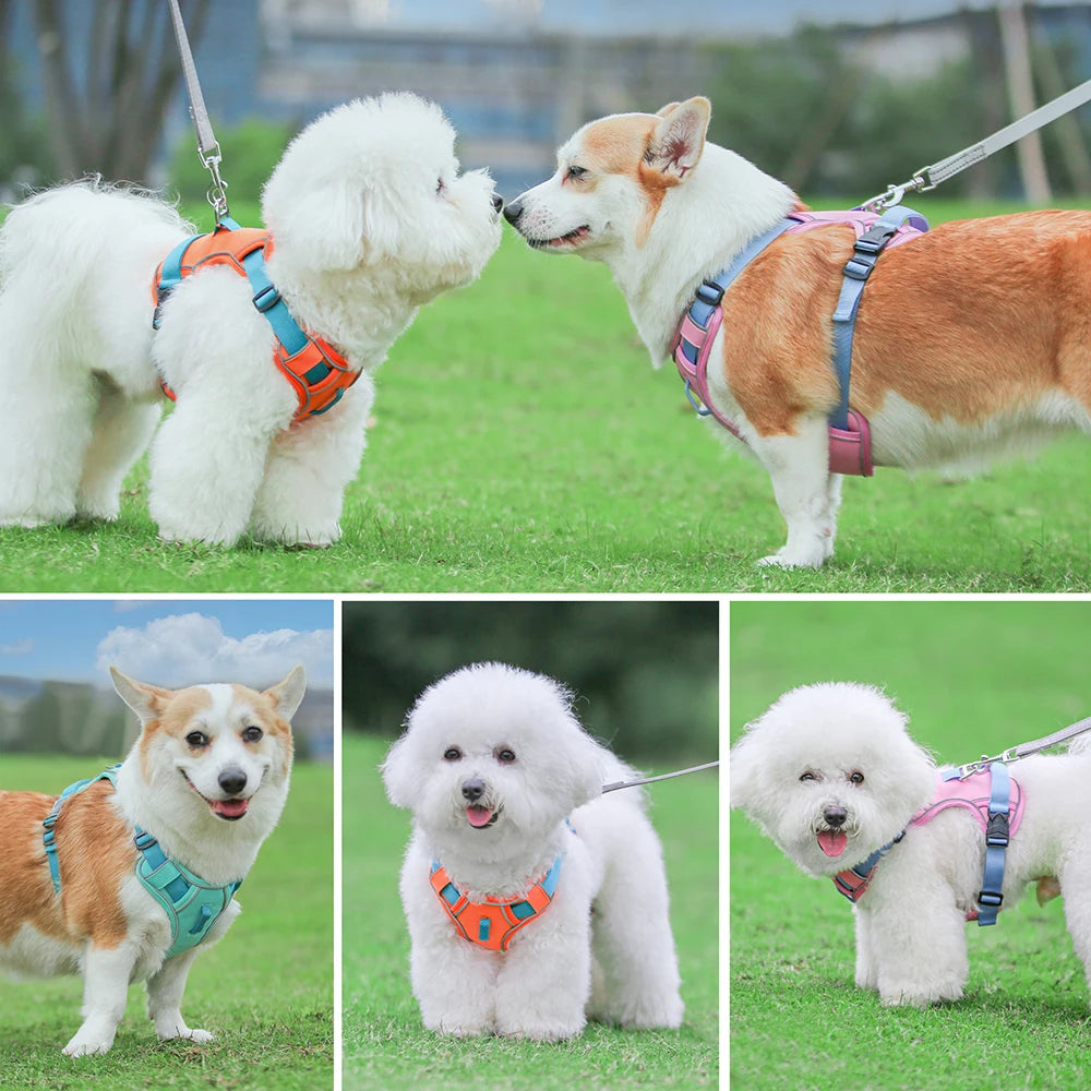 Mesh Breathable Reflective Dog Harness