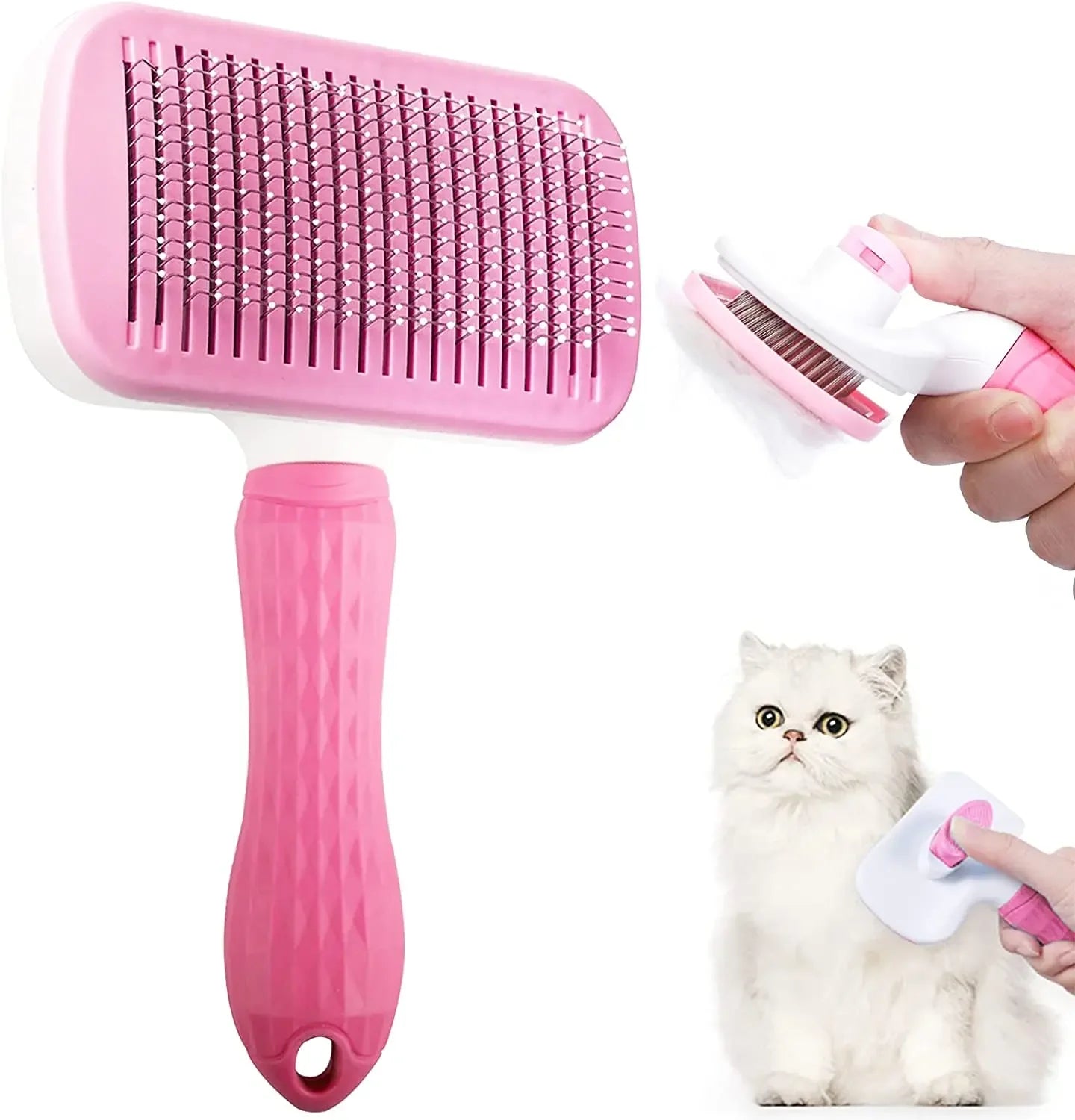 Dog & Cat Hair Remover Grooming Brush