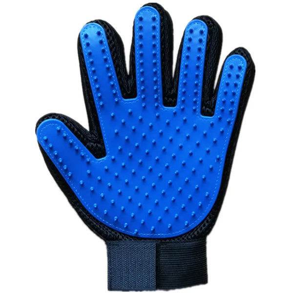 Pet Grooming Glove – Hair Remover & Massage Brush (6 Colors)