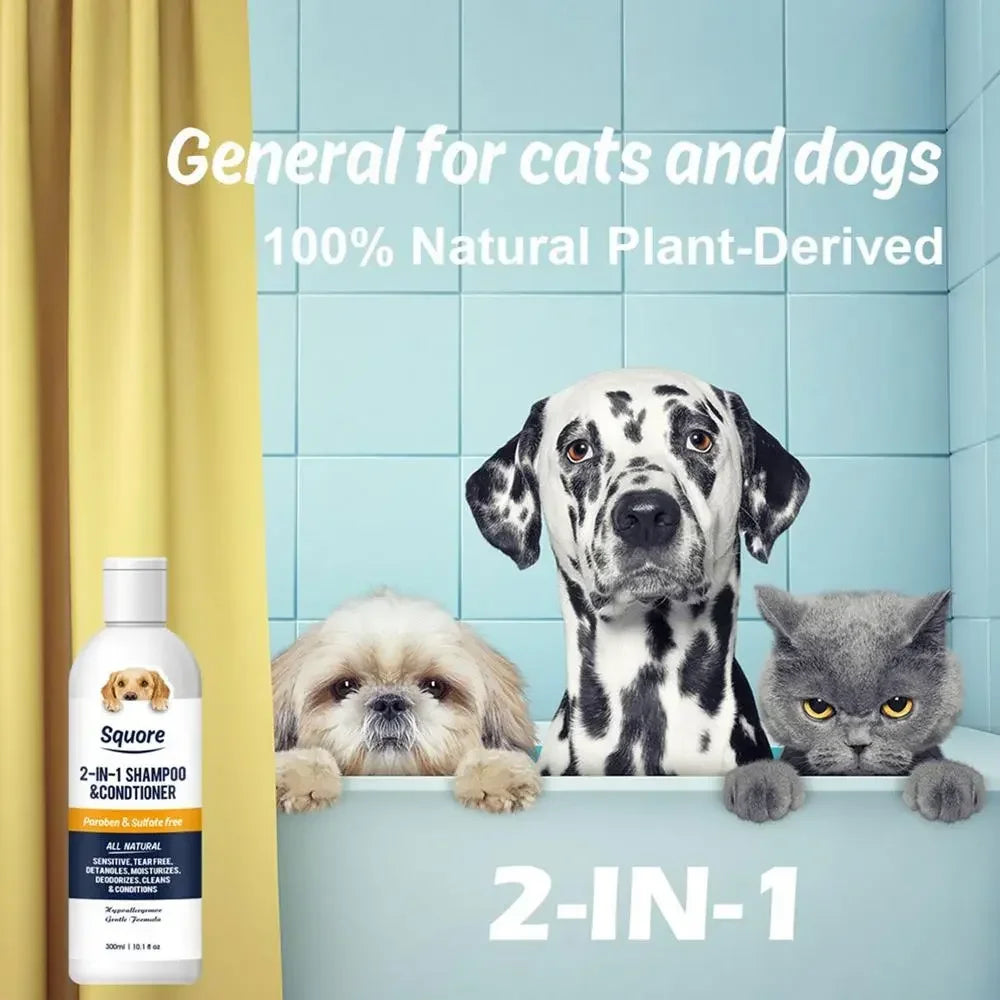 2-in-1 Natural Puppy Shampoo & Conditioner