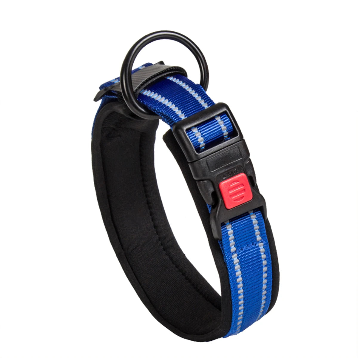 Reflective Adjustable Foam Dog Collar