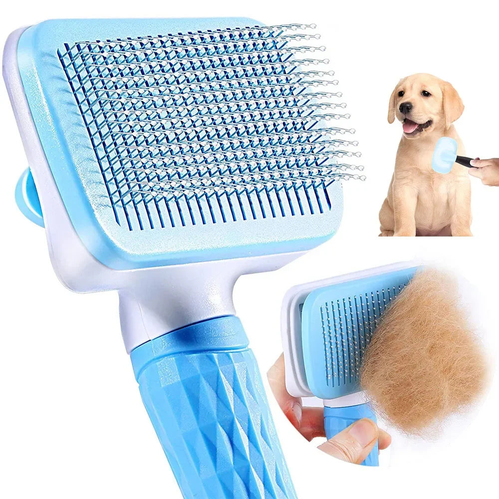 Dog & Cat Hair Remover Grooming Brush