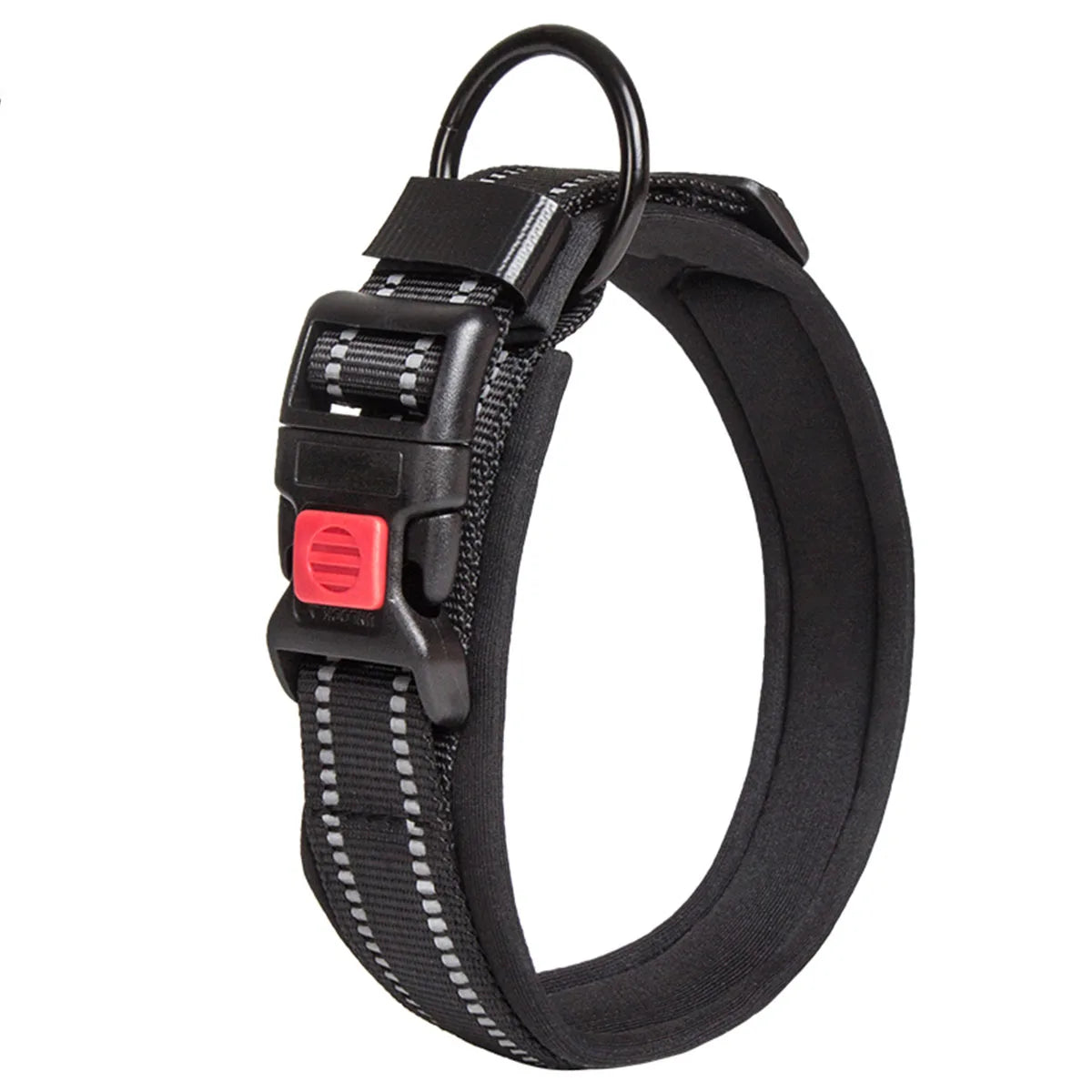 Reflective Adjustable Foam Dog Collar