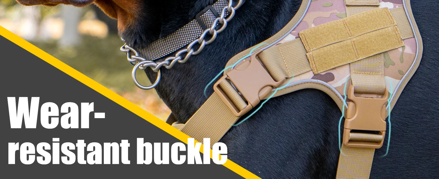 Tactical Explosion-Proof Dog Harness