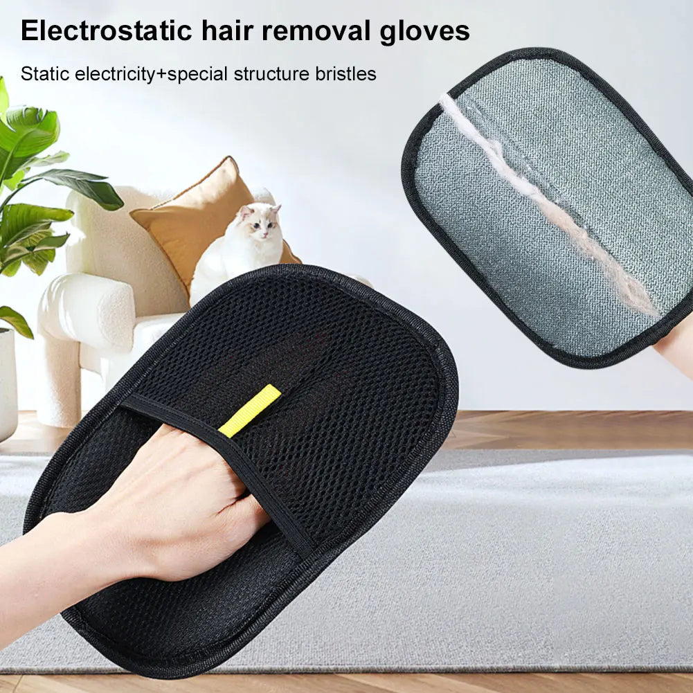 Deshedding Grooming Gloves for Pets