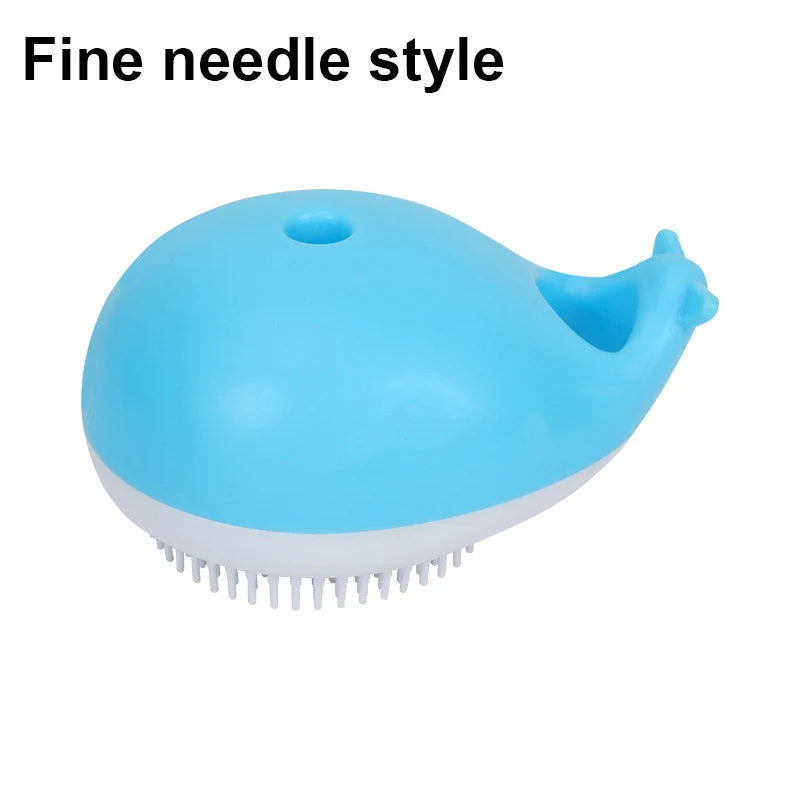 Soft Silicone Pet Bathing & Massage Brush