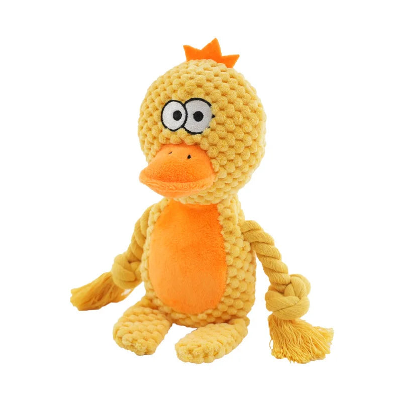 Bite-Resistant Plush Squeaky Dog Toy