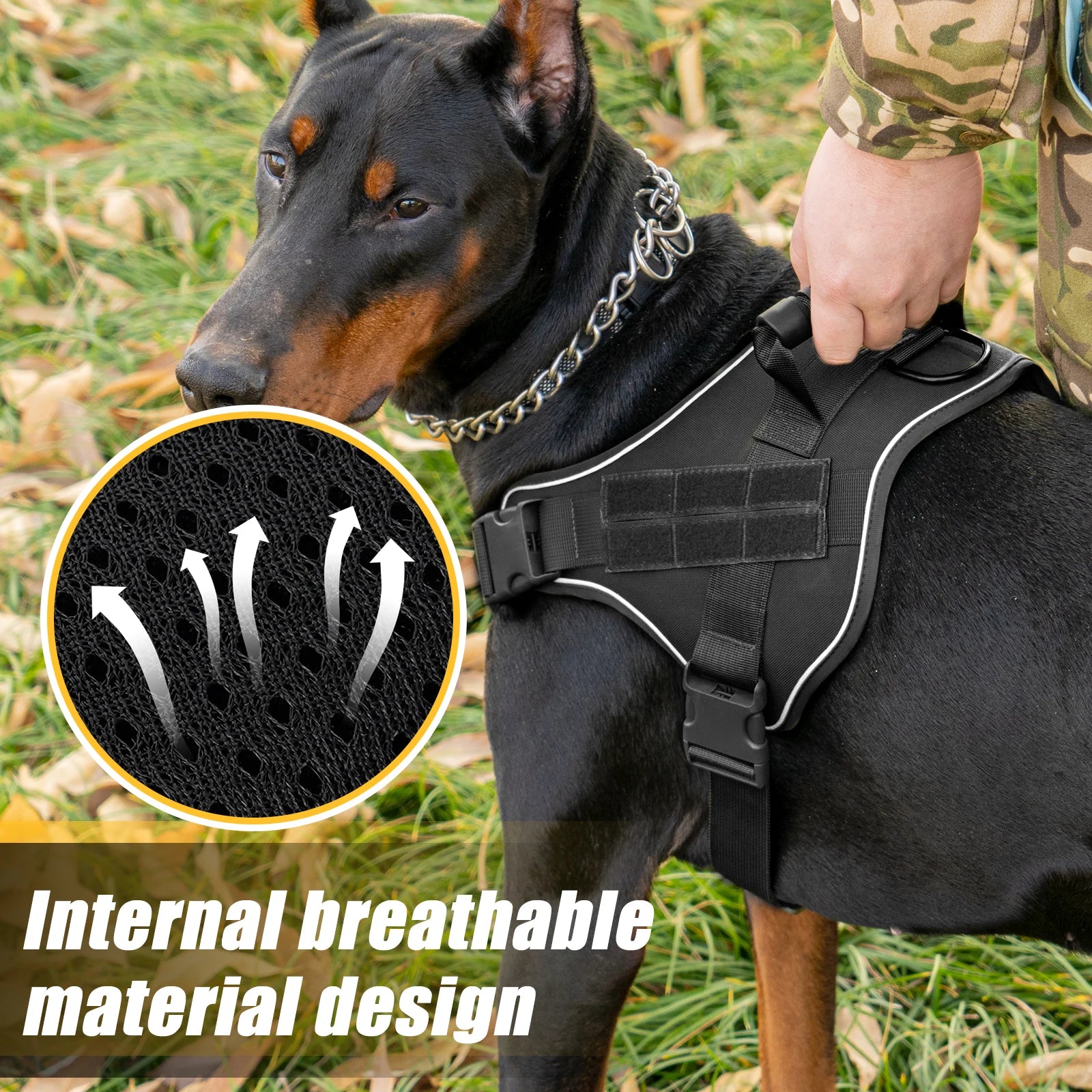 Tactical Explosion-Proof Dog Harness