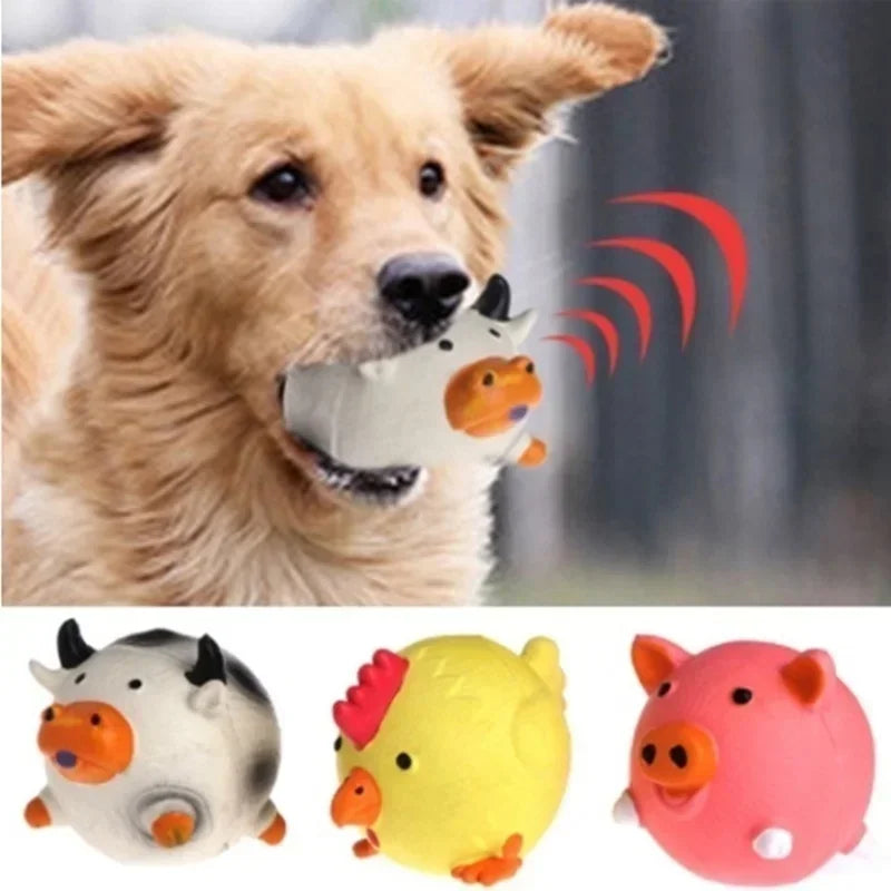 Squeaky Vocal Dog Toy