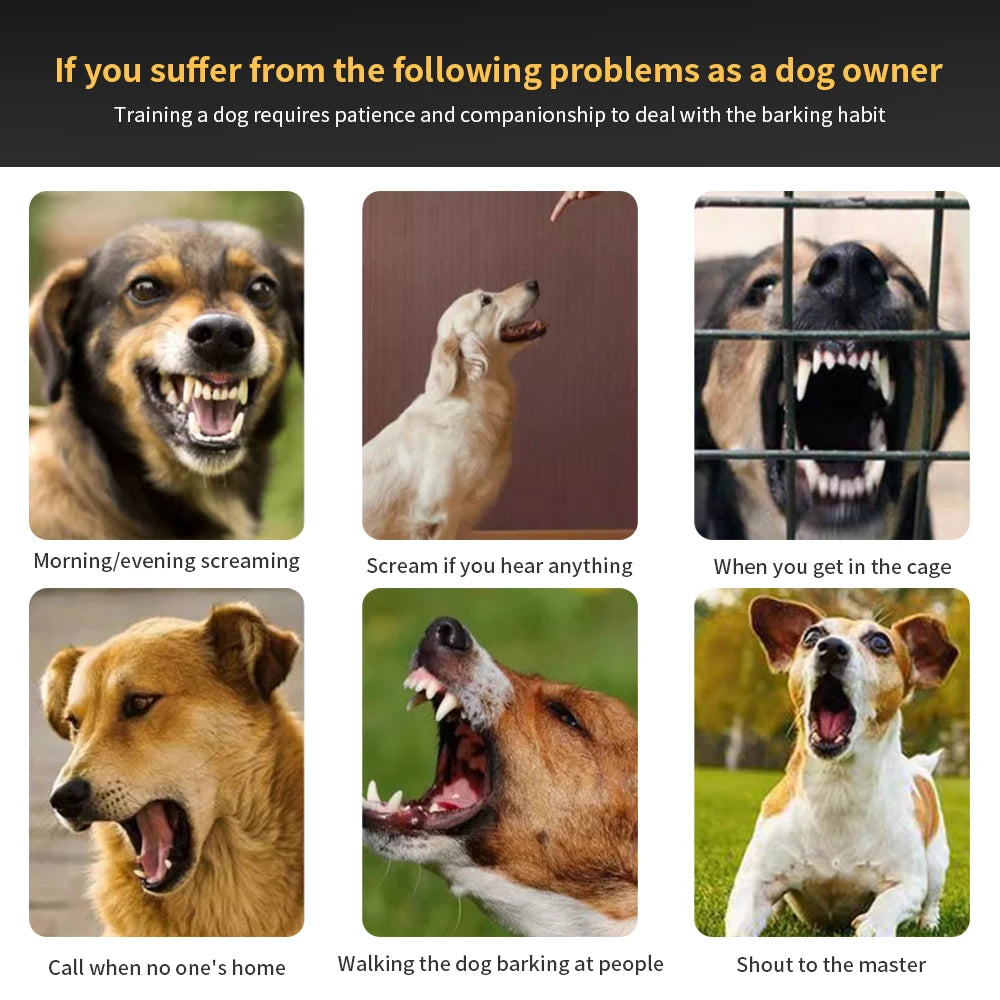 USB Rechargeable Auto Anti-Bark Dog Collar  Brief Product Description (Bullet Points):