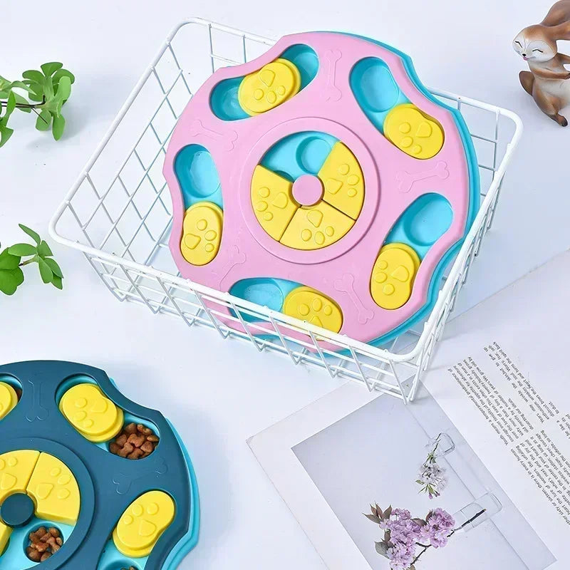 Dog Puzzle Toy Slow Feeder Food Dispenser