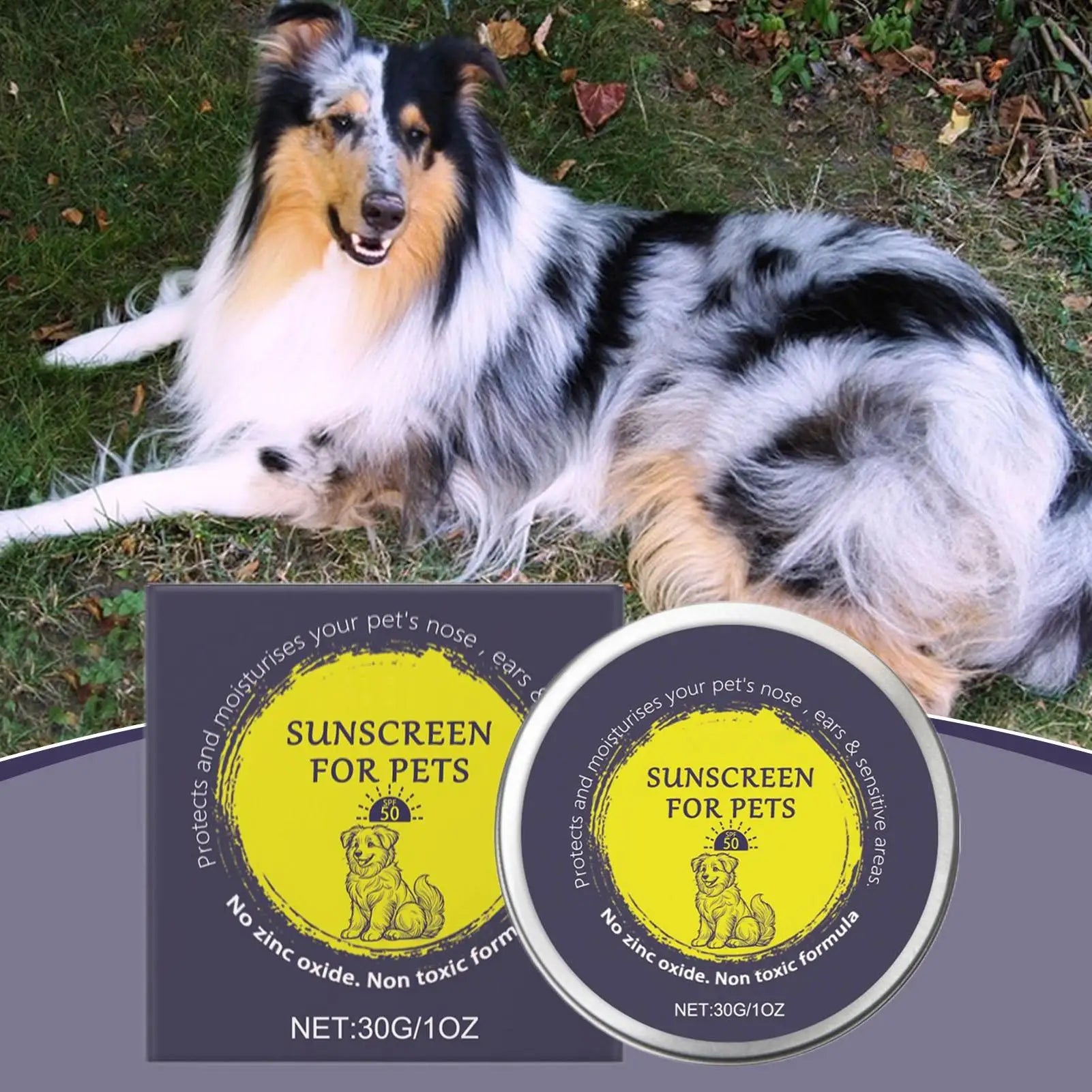 Natural Dog & Cat Sunscreen SPF 30