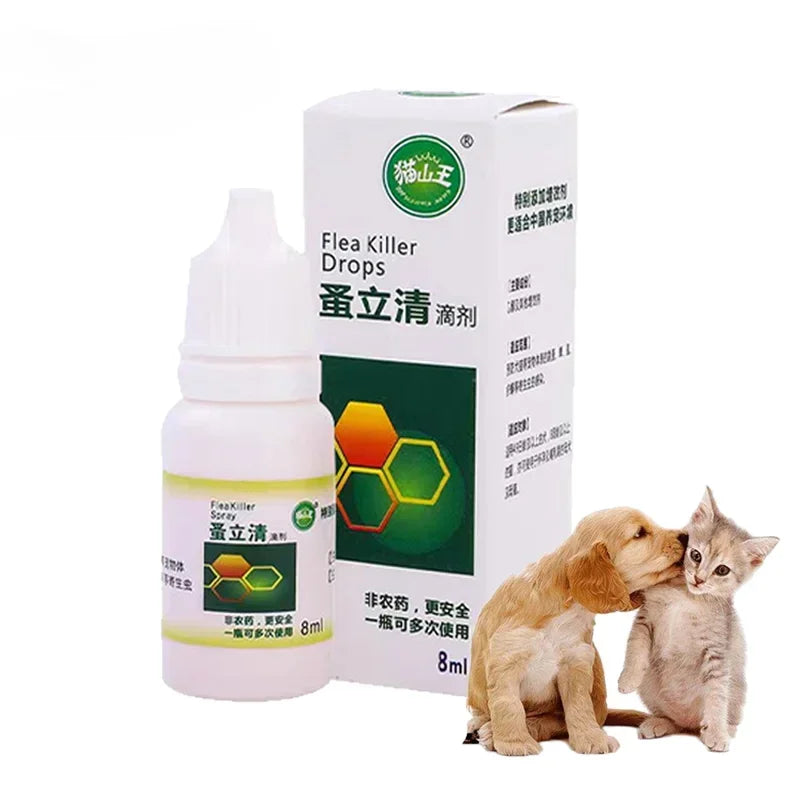 120ML Pet Flea & Tick Repellent Drops