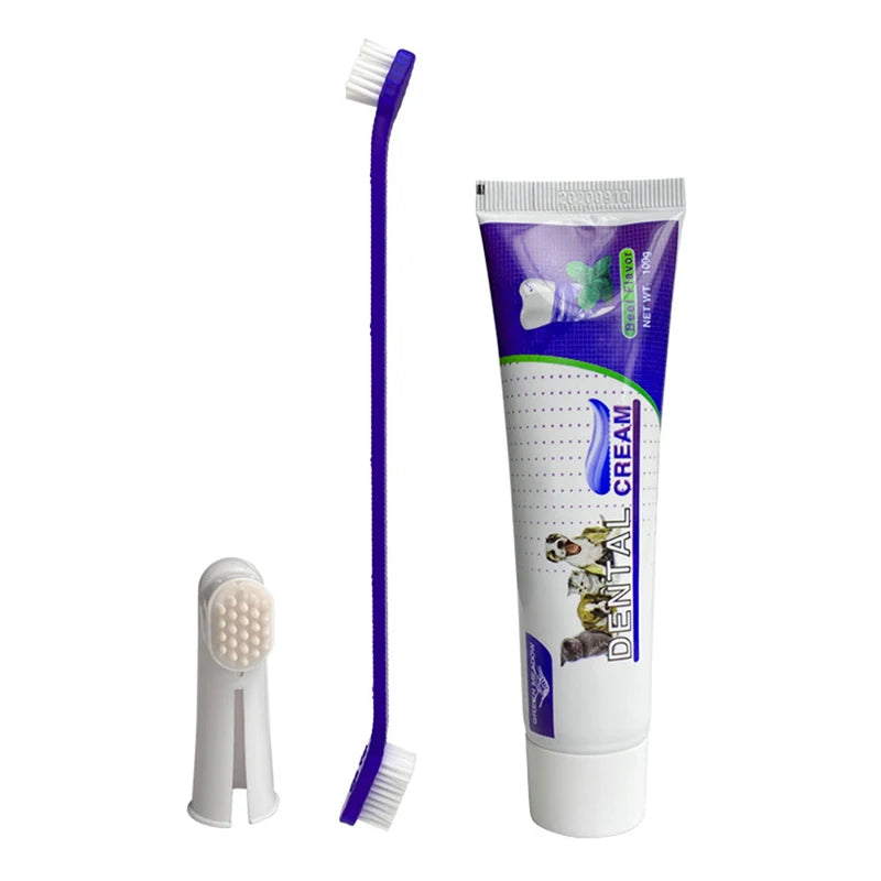 Pets Tartar Control Kit – 4-Piece Dental Care Set