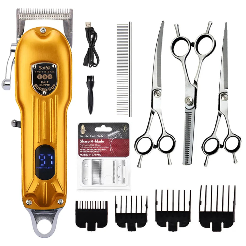 Professional Rechargeable Dog & Cat Hair Clipper